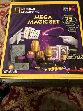 National Geographic Mega Magic Set - Purple & Gold Play Kit